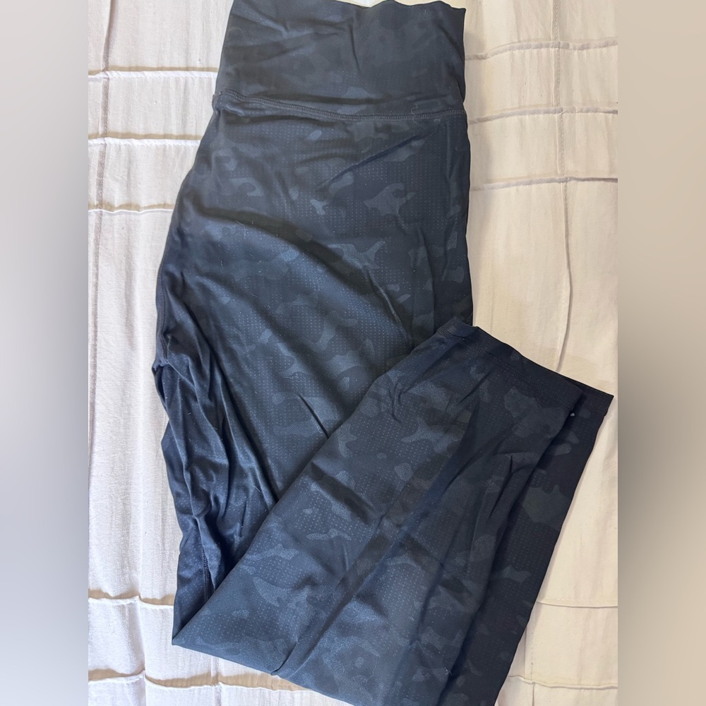 ZYIA Black Camouflage Pants